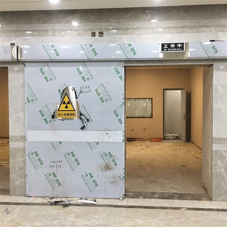 恩施双扇电动防护铅门